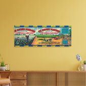 Zuidelijke kantelbeveiligingCaïro, GA Canvas Afdruk (Insitu (Woonkamer))