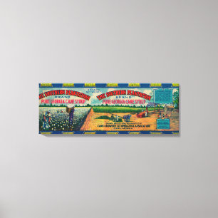 Zuidelijke kantelbeveiligingCaïro, GA Canvas Afdruk