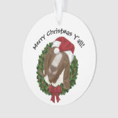 Zuidelijke kerstgeit ornament (voorkant)