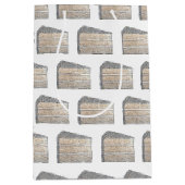 Zuidelijke Kokosnoot Bevroren Laag Cake Slice Dess Medium Cadeauzakje (Voorkant)