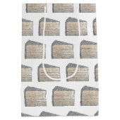 Zuidelijke Kokosnoot Bevroren Laag Cake Slice Dess Medium Cadeauzakje (Achterkant)