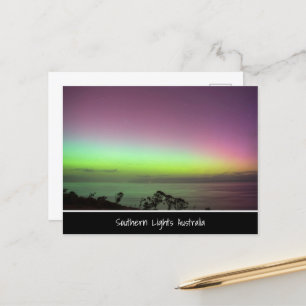 Zuidelijke lichten Australië - Night Sky Foto Briefkaart