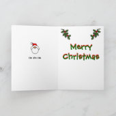 Zuidelijke lichten feestdagen kaart (Binnen)