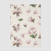 Zuidelijke Magnolia Bloemen Tissuepapier (Voorkant)