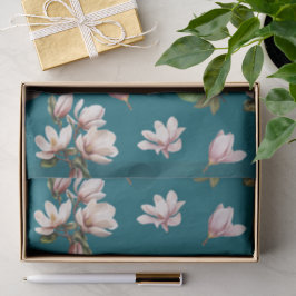 Zuidelijke Magnolia Bloemen  Tissuepapier