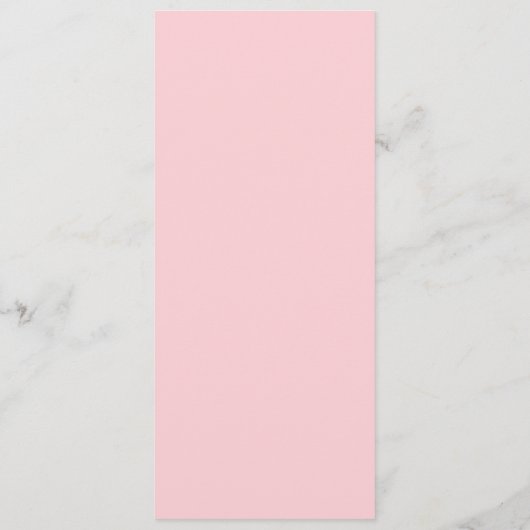 Zuidelijke Magnolia Bloemenmenu | Roze Wit Menu (Achterkant)