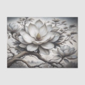 Zuidelijke Magnolia Bloesem Decoupage Tissuepapier (Voorkant)
