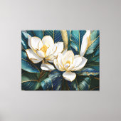 Zuidelijke Magnolia kunst Canvas Afdruk (Voorkant)