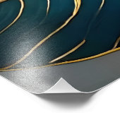 Zuidelijke Magnolia kunst Foto Afdruk (Hoek)