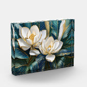 Zuidelijke Magnolia kunst Fotoblokken (Links)
