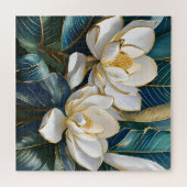 Zuidelijke Magnolia kunst Legpuzzel (Horizontaal)
