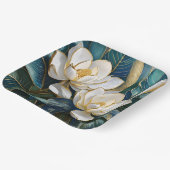 Zuidelijke Magnolia kunst Papieren Bordje (Gebogen)