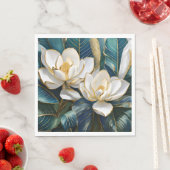 Zuidelijke Magnolia kunst Servet (Insitu)