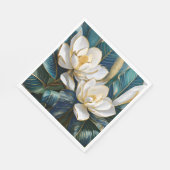 Zuidelijke Magnolia kunst Servet (Hoek)