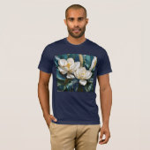 Zuidelijke Magnolia kunst T-shirt (Voorkant volledig)