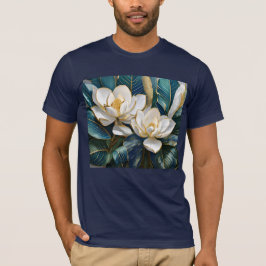 Zuidelijke Magnolia kunst T-shirt