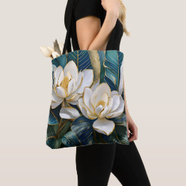Zuidelijke Magnolia kunst Tote Bag
