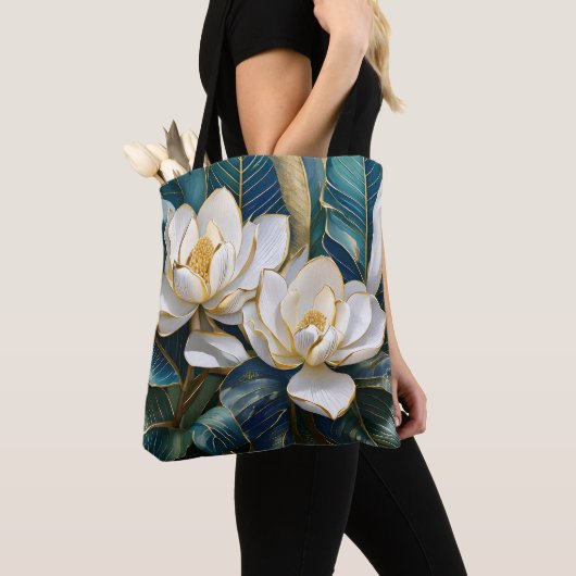 Zuidelijke Magnolia kunst Tote Bag (Dichtbij)