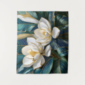 Zuidelijke Magnolia kunst Wandkleed (Voorkant)