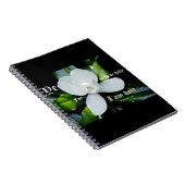 Zuidelijke Magnolia met Leviticus 11:44 Notitieboek (Rechterzijde)