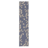 Zuidelijke Magnolias en Midnight Blue Korte Tafelloper (Voorkant)