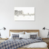 Zuidelijke markt 7e canvas afdruk (Insitu (Slaapkamer))