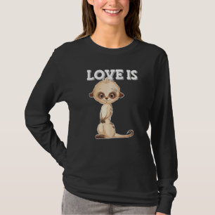 Zuidelijke meerkat t-shirt