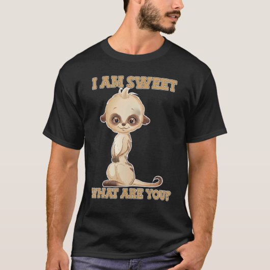 Zuidelijke meerkat t-shirt (Voorkant)