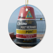 Zuidelijke Meest Marker Keramisch Ornament (Links)