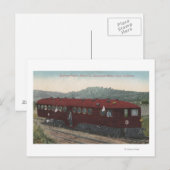 Zuidelijke Pacifische motorwagen Briefkaart (Voorkant / Achterkant)