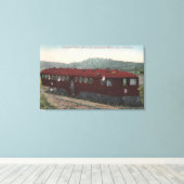 Zuidelijke Pacifische motorwagen Canvas Afdruk (Insitu (Houten vloer))