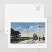 Zuidelijke Pacifische Spoorweg naar Pajaro Briefkaart (Voorkant / Achterkant)