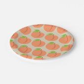 Zuidelijke peach Emoji - Bord van de zomerpartij (Gekanteld)