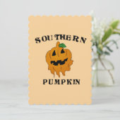 zuidelijke pompoen kaart (Staand voorkant)