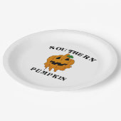 zuidelijke pompoen papieren bordje (Gekanteld)