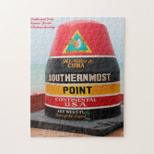 Zuidelijke Punt Florida. kerstcadeautjes Legpuzzel