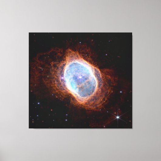Zuidelijke Ring Nebula Space James Webb Telescope Canvas Afdruk (Voorkant)