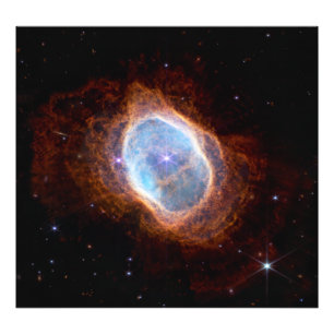 Zuidelijke Ring Nebula Space James Webb Telescope Foto Afdruk