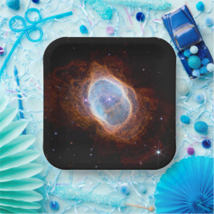 Zuidelijke Ring Nebula Space James Webb Telescope Papieren Bordje