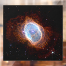 Zuidelijke Ring Nebula Space James Webb Telescope Raamsticker