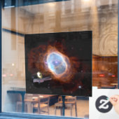 Zuidelijke Ring Nebula Space James Webb Telescope Raamsticker (Cafe Raam)
