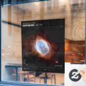 Zuidelijke Ring Nebula Space James Webb Telescope Raamsticker (Cafe Raam)