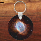 Zuidelijke Ring Nebula Space James Webb Telescope Sleutelhanger (Voorkant)