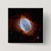 Zuidelijke Ring Nebula Space James Webb Telescope Vierkante Button 5,1 Cm (Voorkant)
