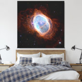 Zuidelijke Ring Planetaire Nebula | NIRCam | JWST Canvas Afdruk (Insitu (Slaapkamer))