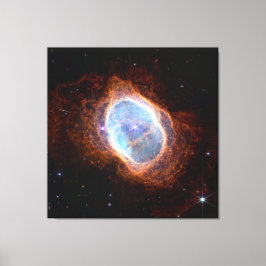 Zuidelijke Ring Planetaire Nebula | NIRCam | JWST Canvas Afdruk