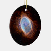 Zuidelijke Ring Planetaire Nebula | NIRCam | JWST Keramisch Ornament (Rechts)