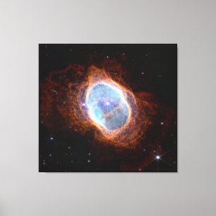 Zuidelijke Ringnevel Ruimte James Webb Telescoop Canvas Afdruk