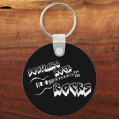 Zuidelijke rockmuziek sleutelhanger (Voorkant)