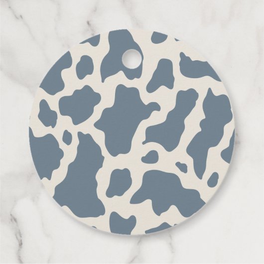 Zuidelijke Rodeo Cowboy Birthday Gift Labels (Achterkant)